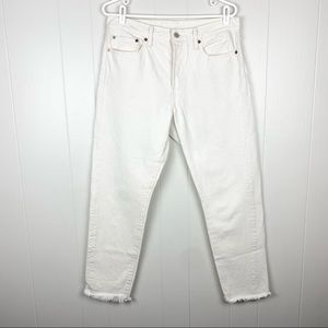 Levi's Women's White Jeans
